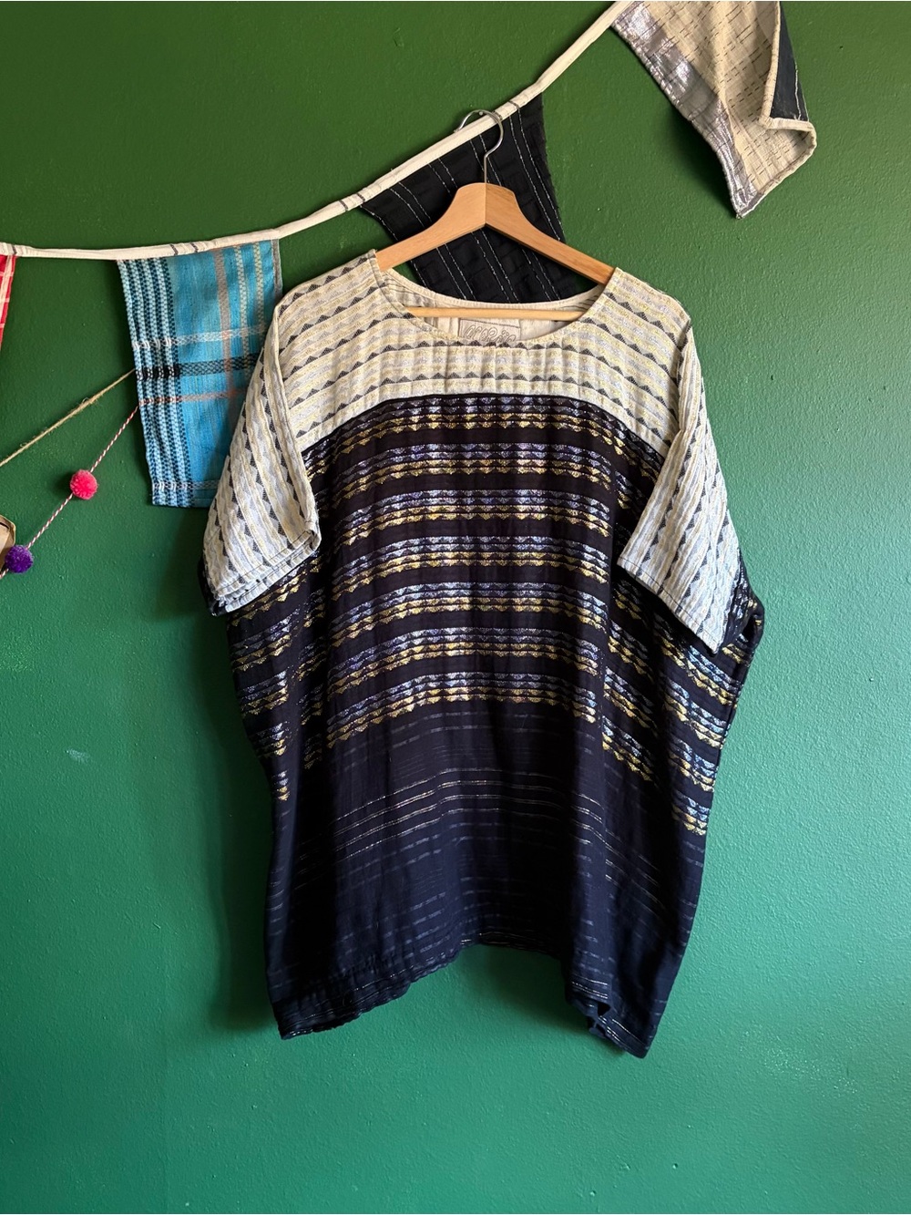 Preloved Ace&Jig Nile Poncho size M